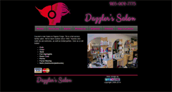 Desktop Screenshot of dazzlerssalon.com